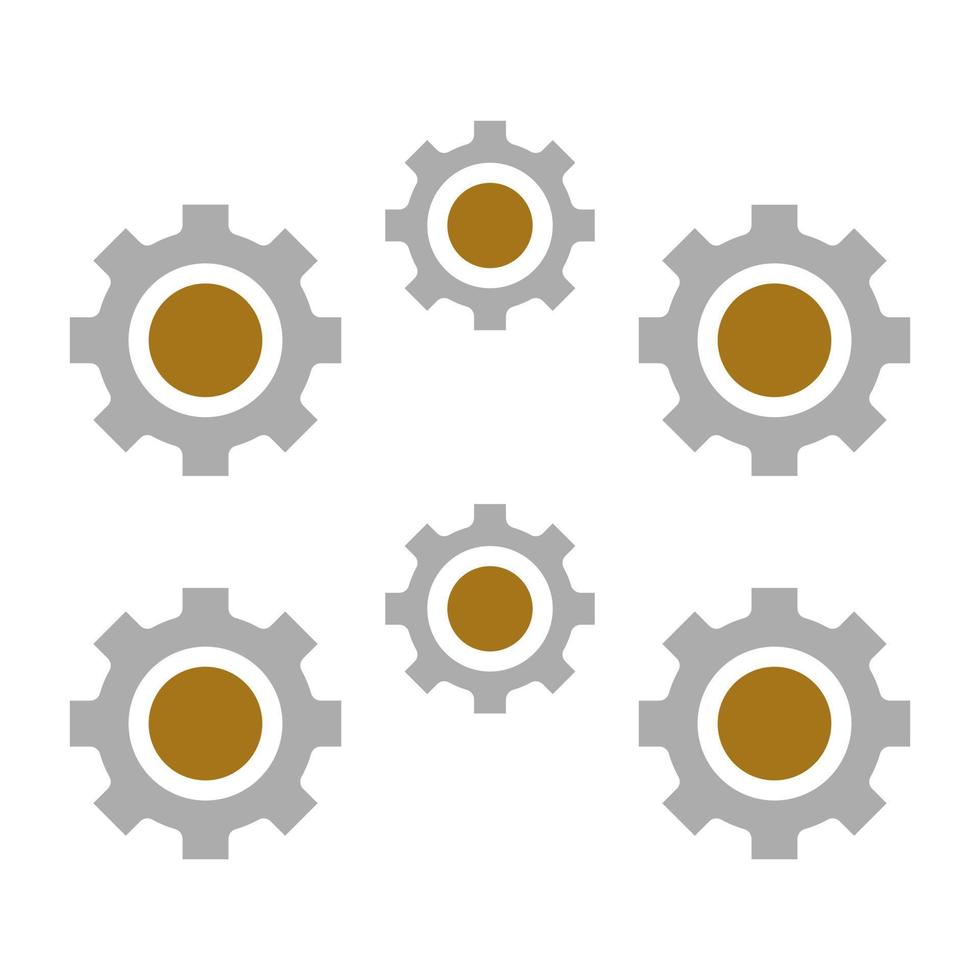 Cog Vector Icon Style