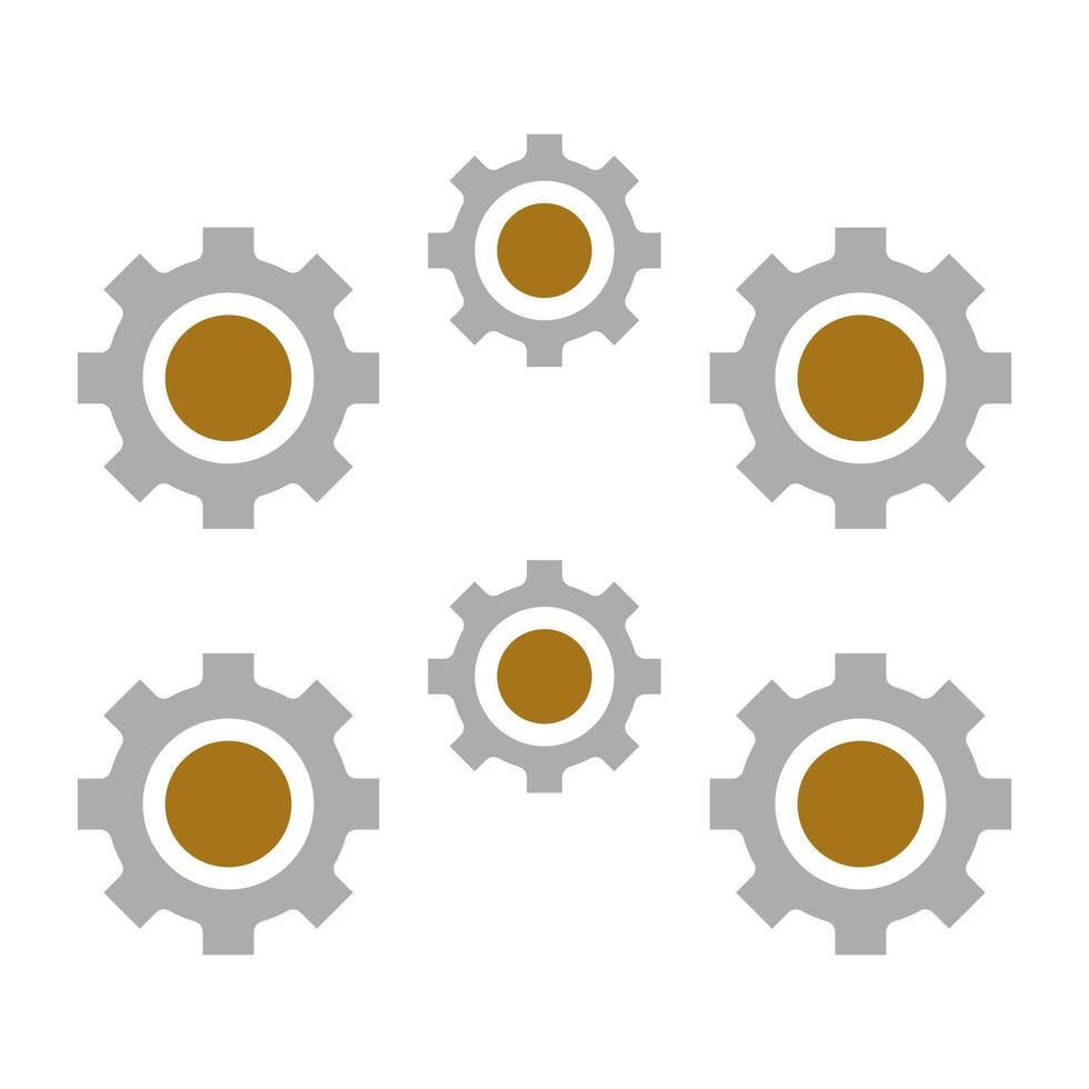 Cog Vector Icon Style