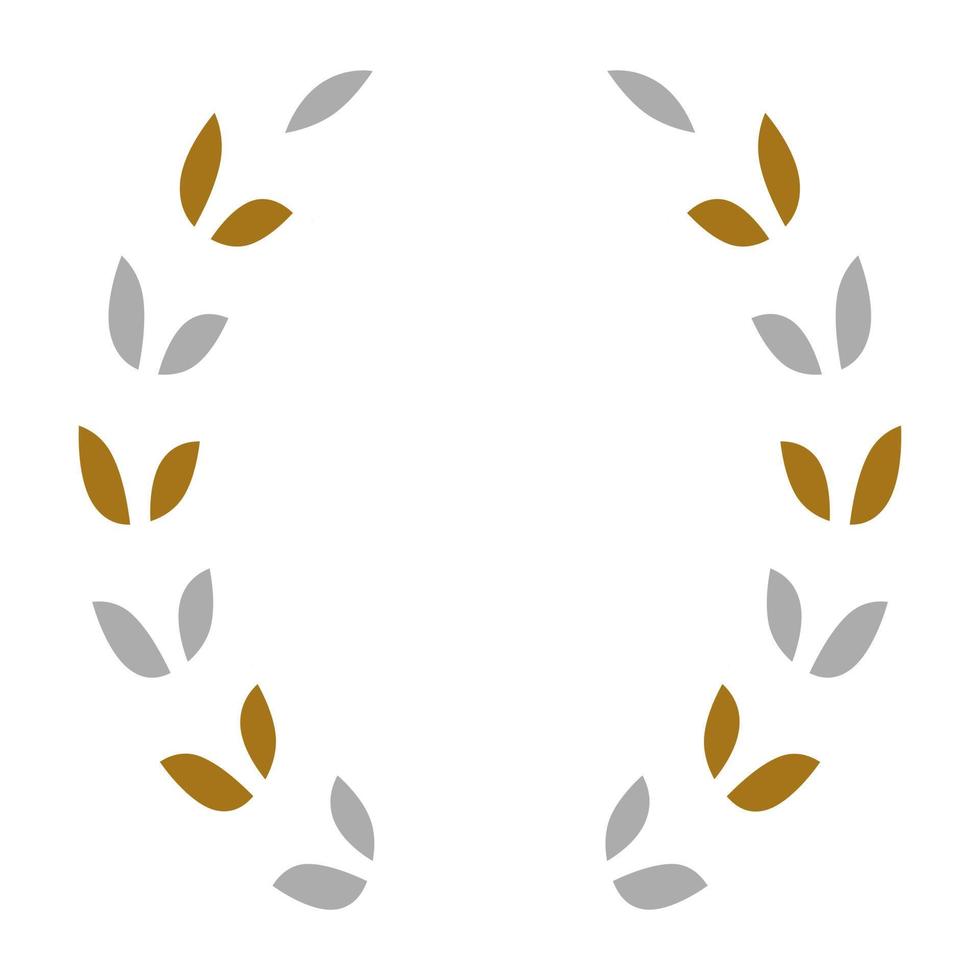 Laurel Wreath Vector Icon Style