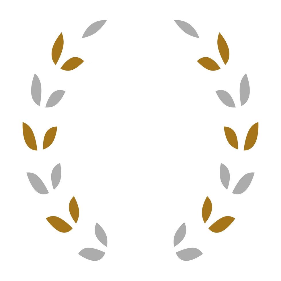 Laurel Wreath Vector Icon Style