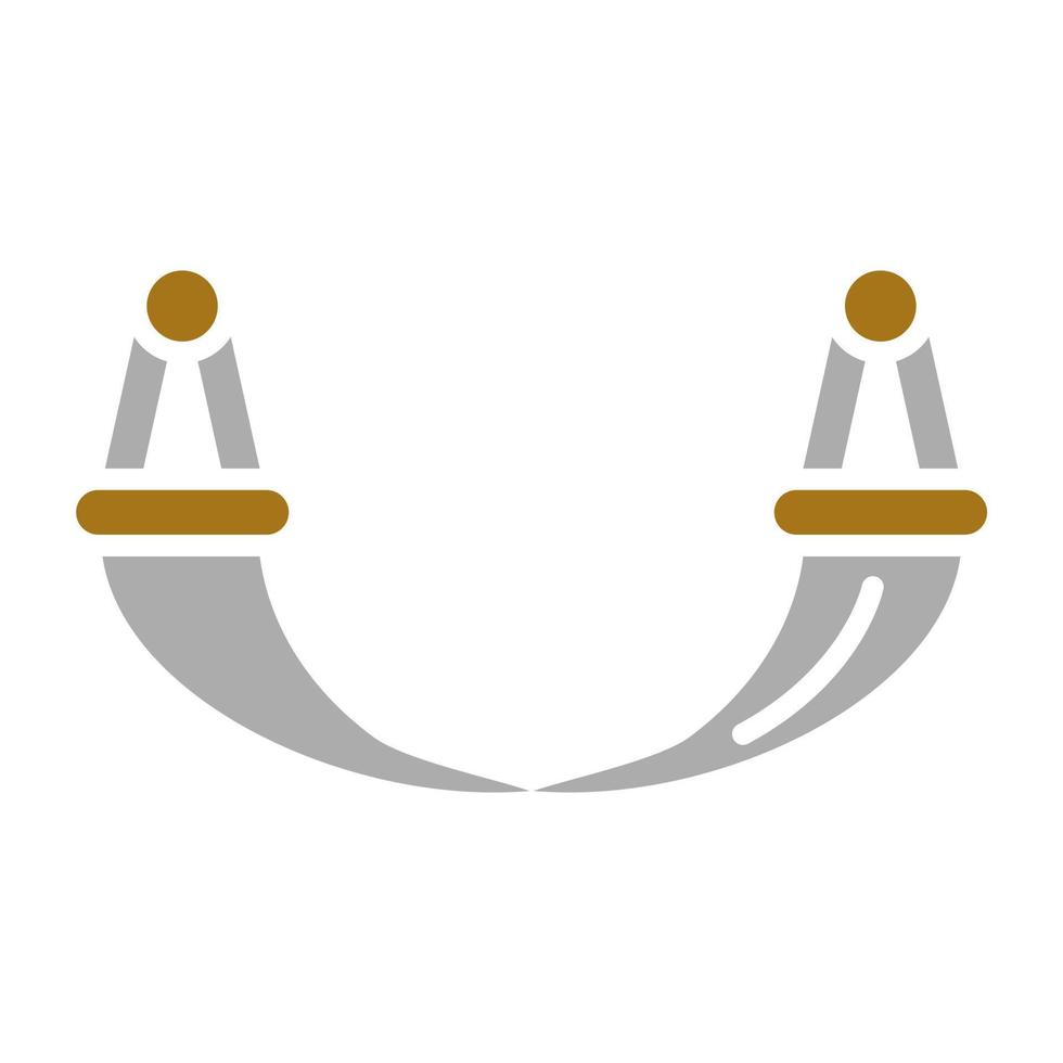 Hammock Vector Icon Style