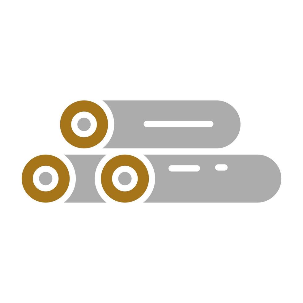 Log Vector Icon Style