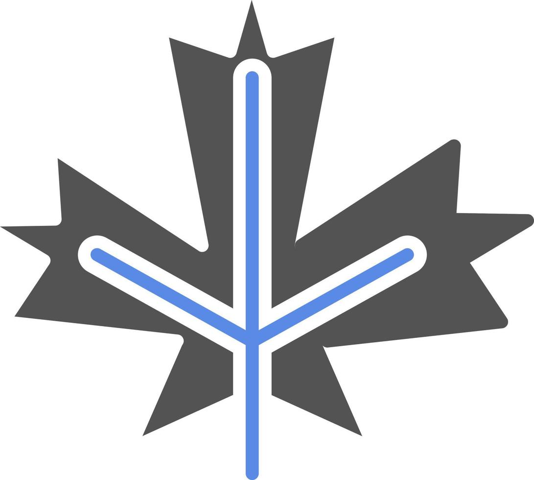 Maple Leaf Vector Icon Style