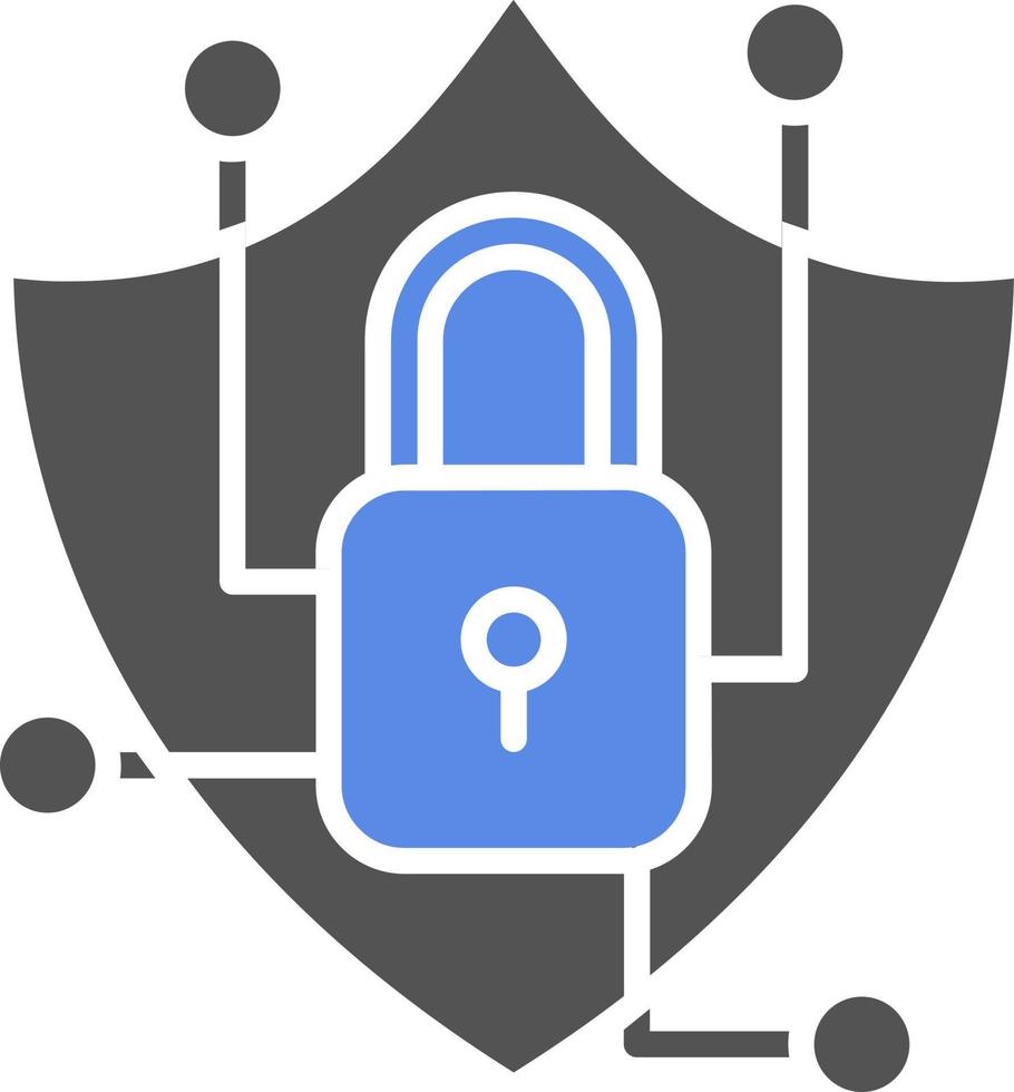Cyber Security Vector Icon Style