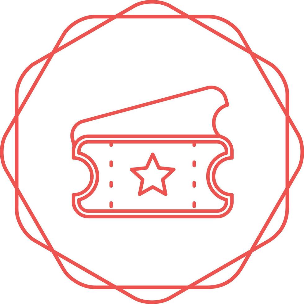 Ticket Vector Icon