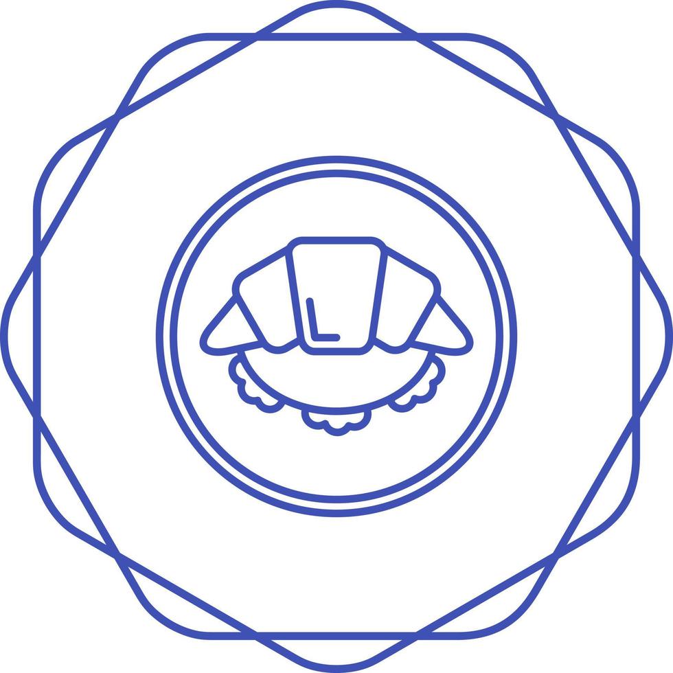 Croissant Vector Icon