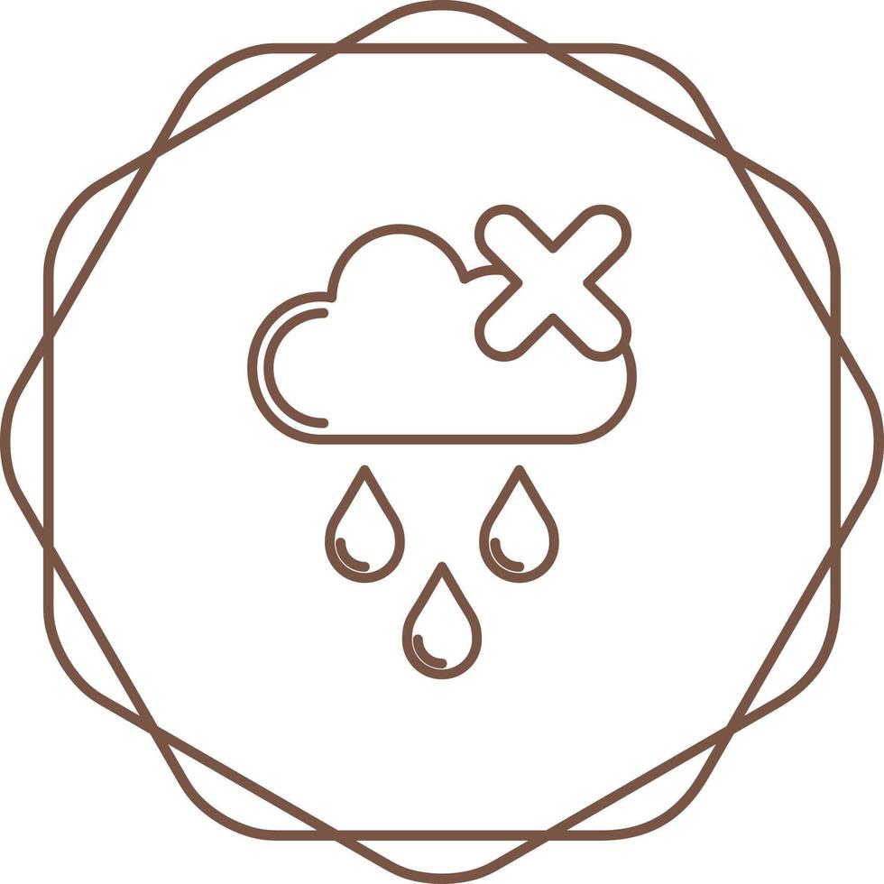 No Rain Vector Icon