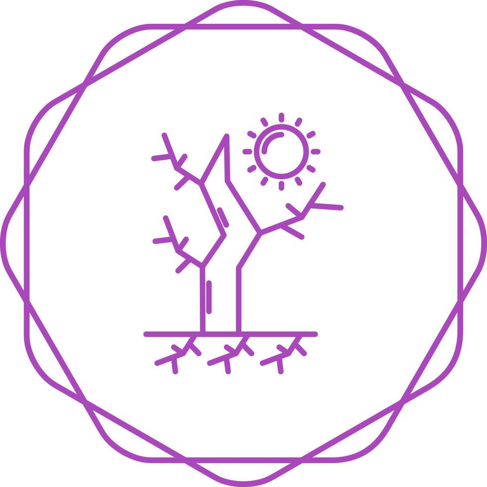 Drought Vector Icon