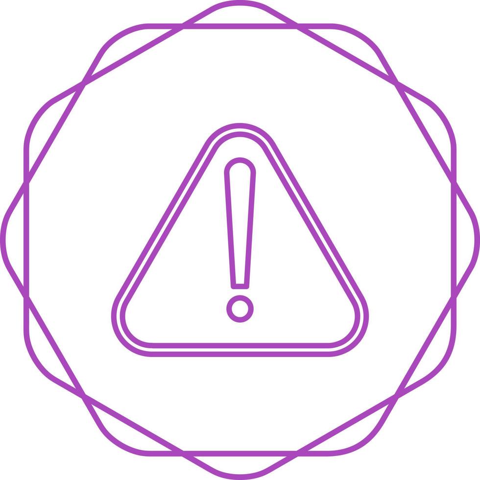 Warning Sign Vector Icon