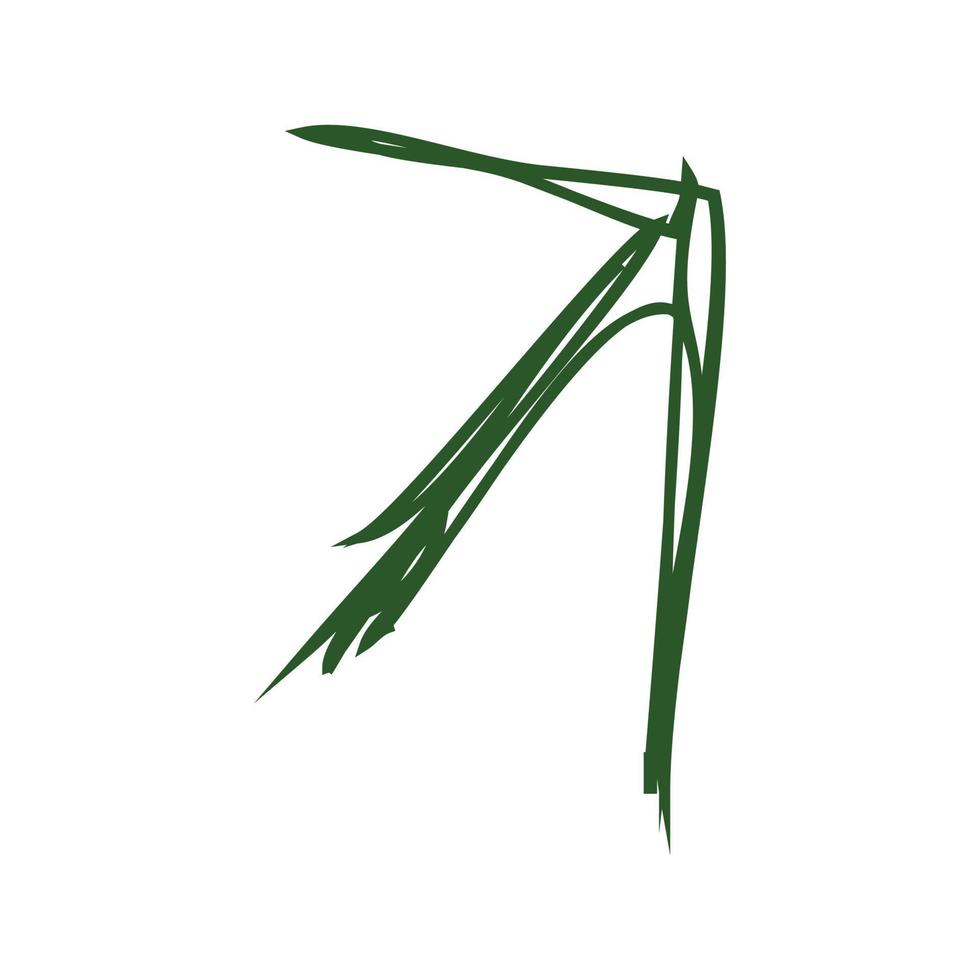 Abstract sketch of the arrow vector