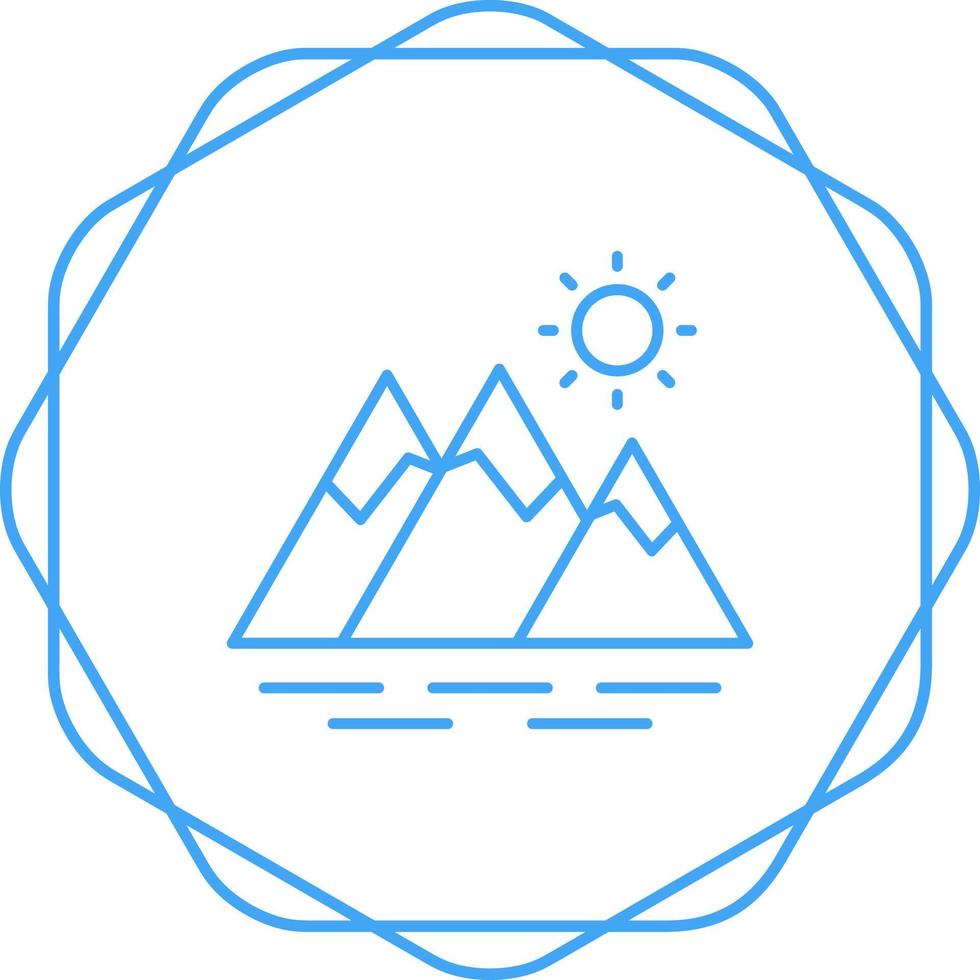 Mountain Vector Icon