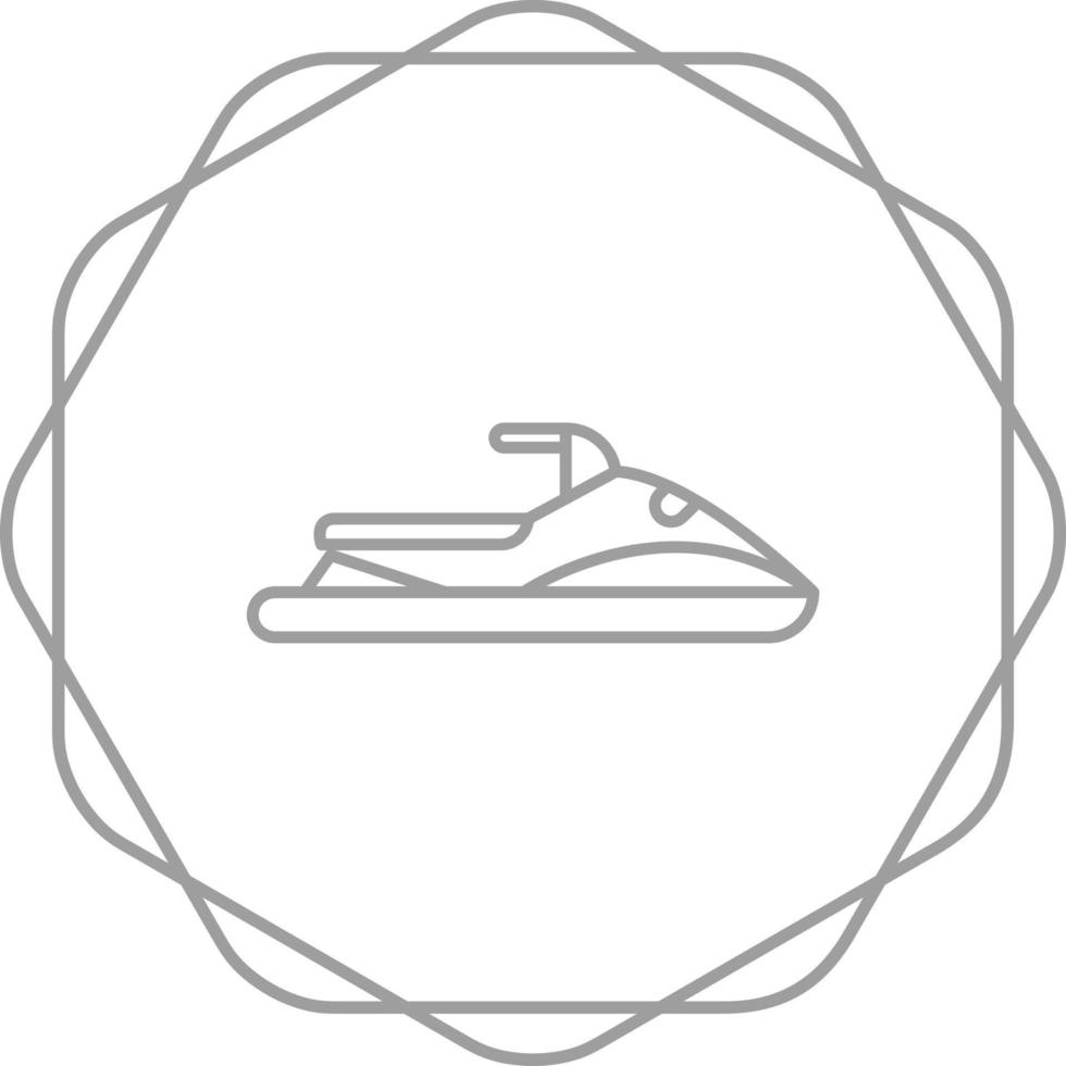 Jet Ski Vector Icon