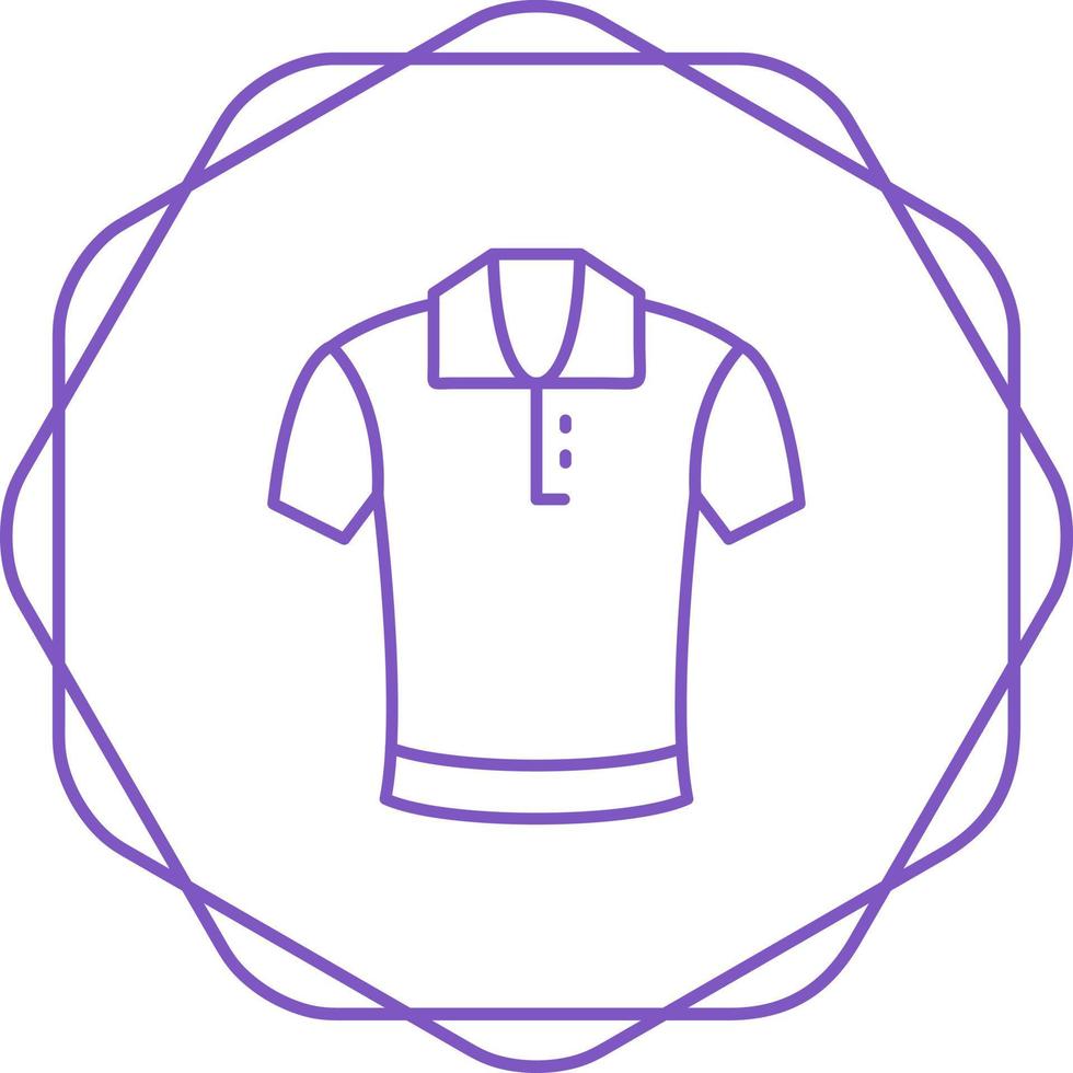 Polo Shirt Vector Icon