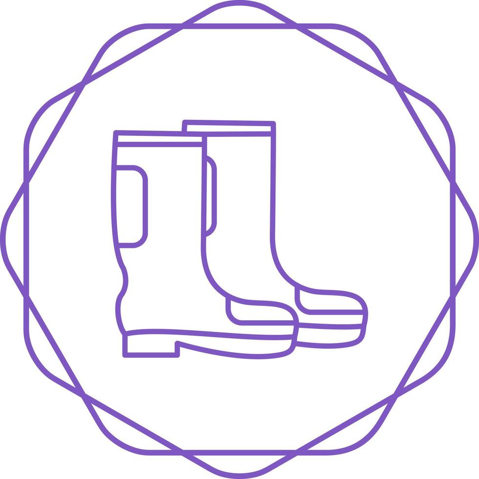 Rain Boots Vector Icon