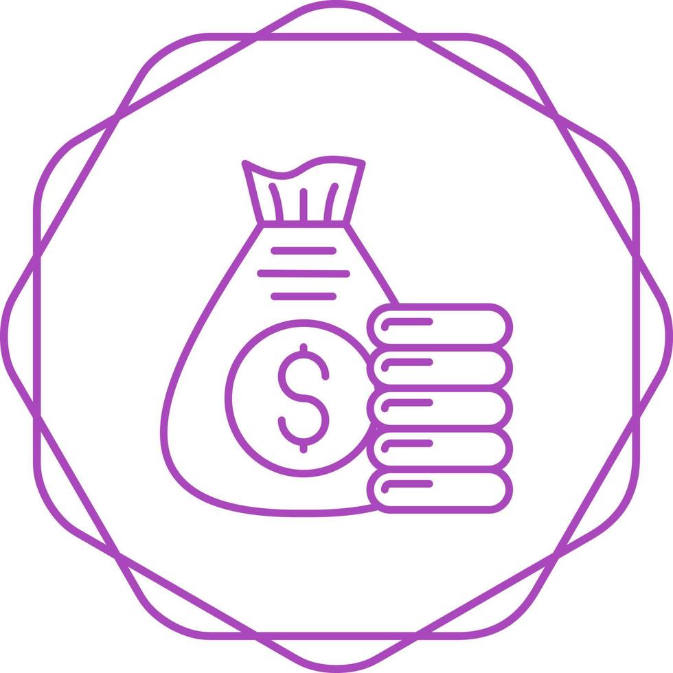 Money Bag Vector Icon