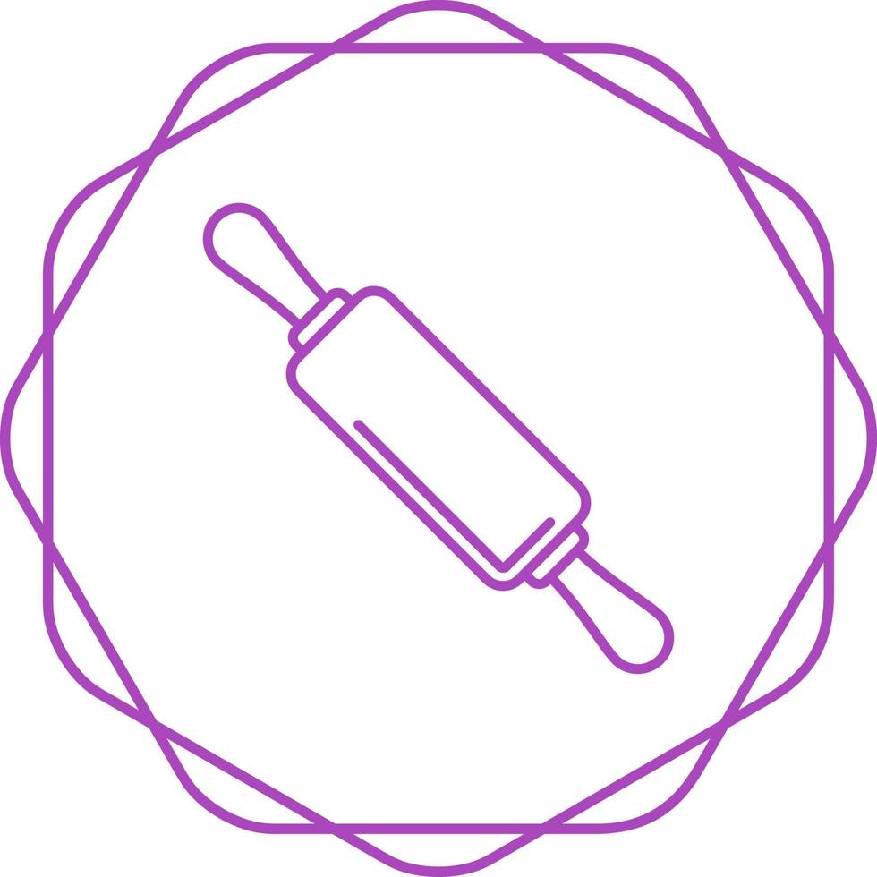 Rolling Pin Vector Icon
