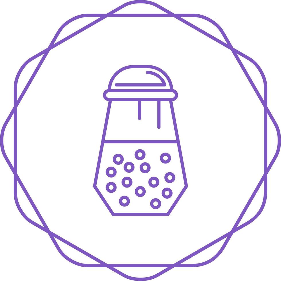 Salt Shaker Vector Icon