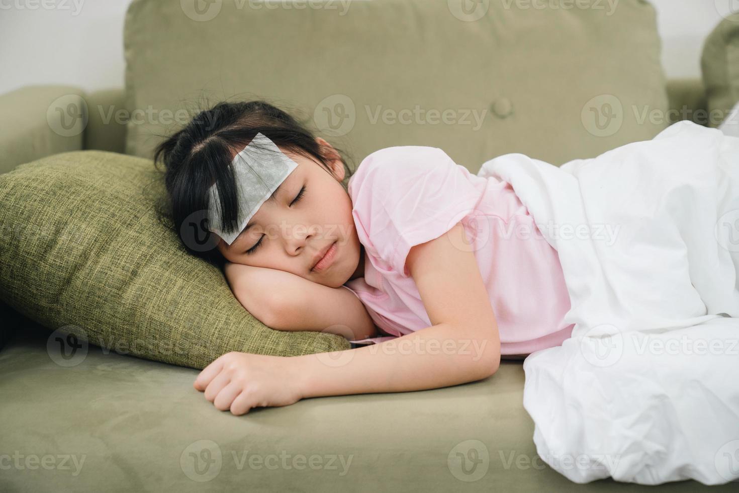 Image of Asian child at home photo