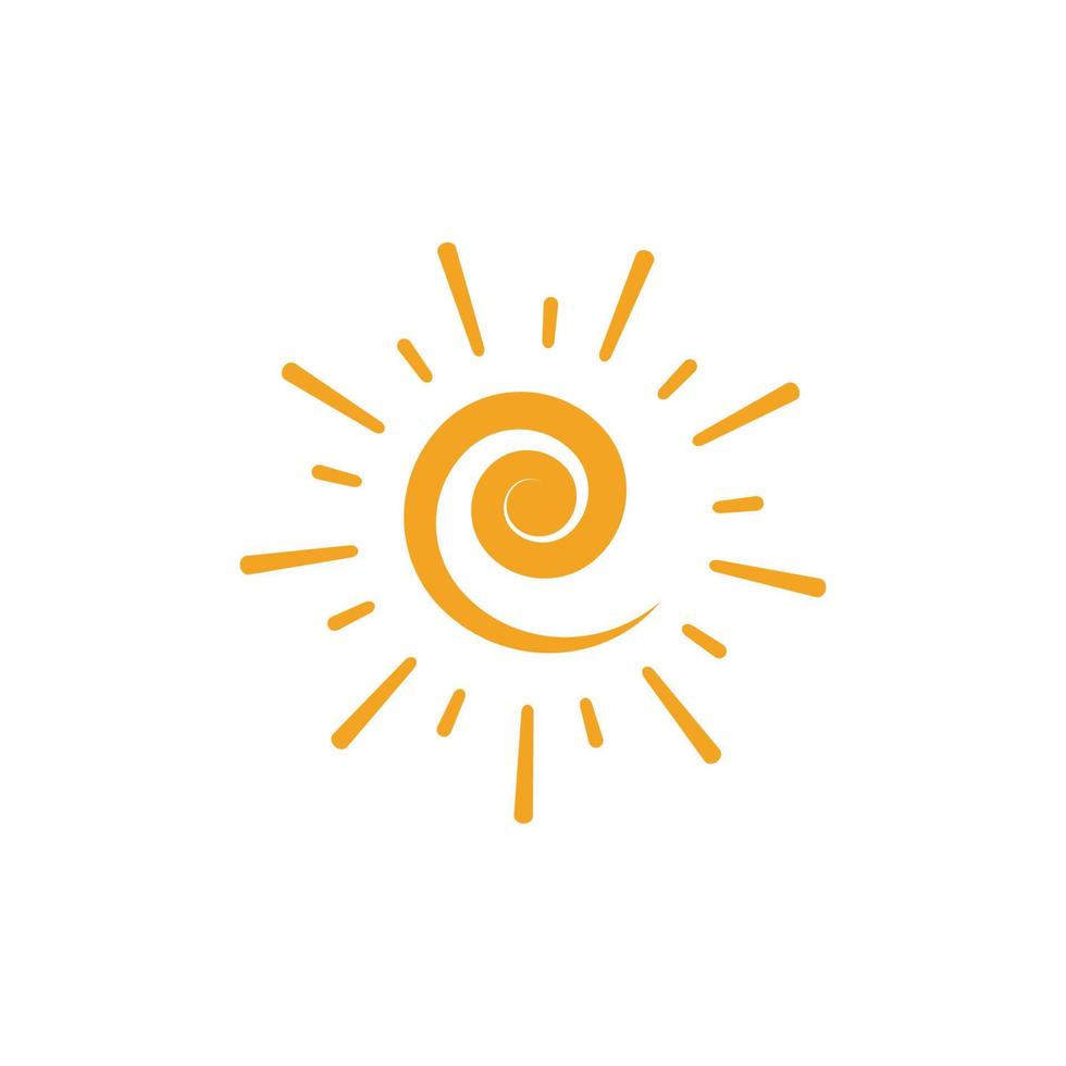 Sun Vector illustration Icon