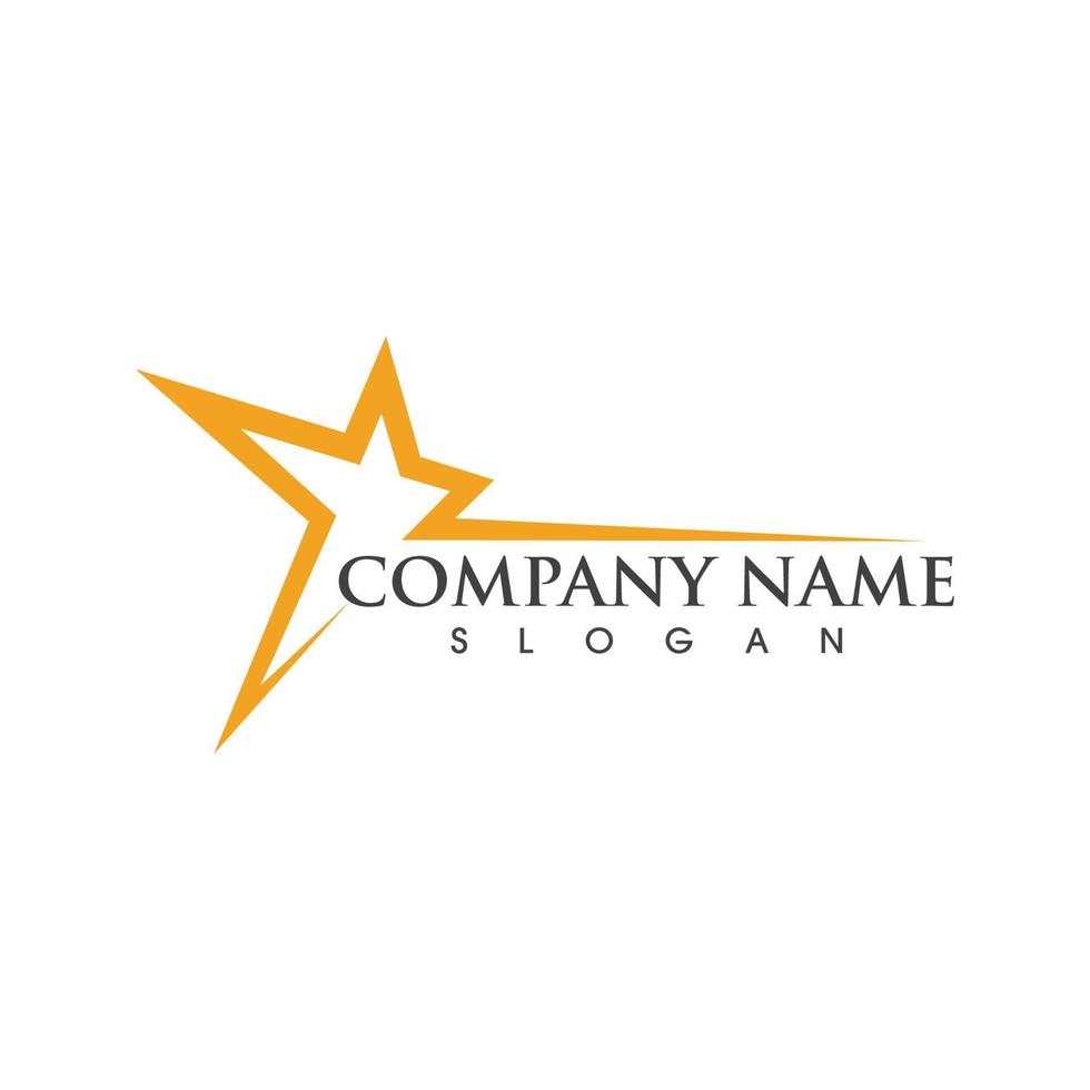 Star icon Template vector