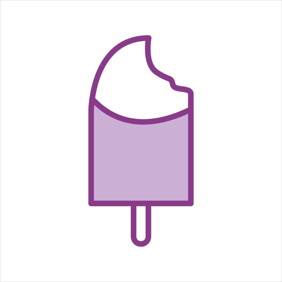 vector de ilustración de helado