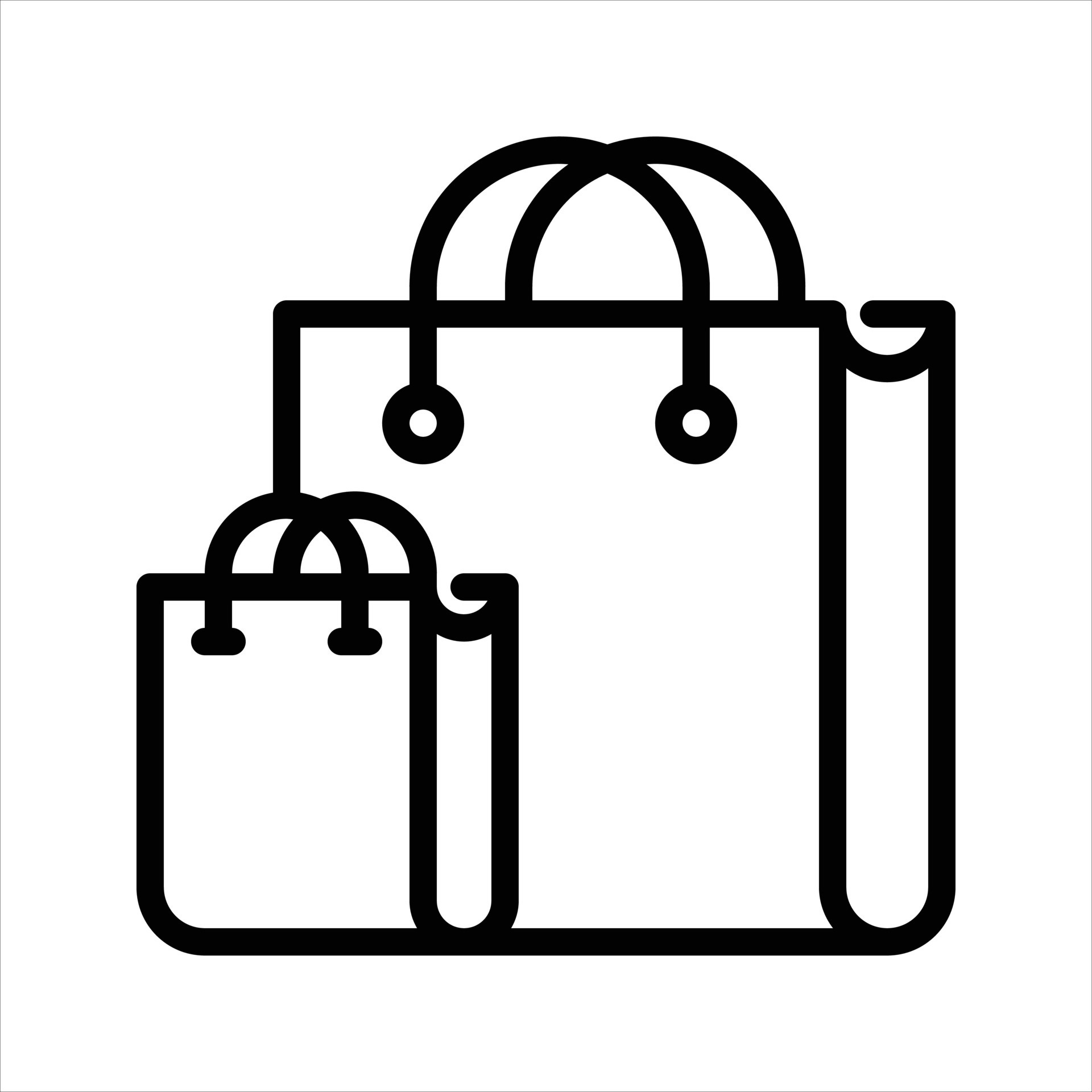Shopping Bag Illustration Vector 22495657 Vector Art at Vecteezy