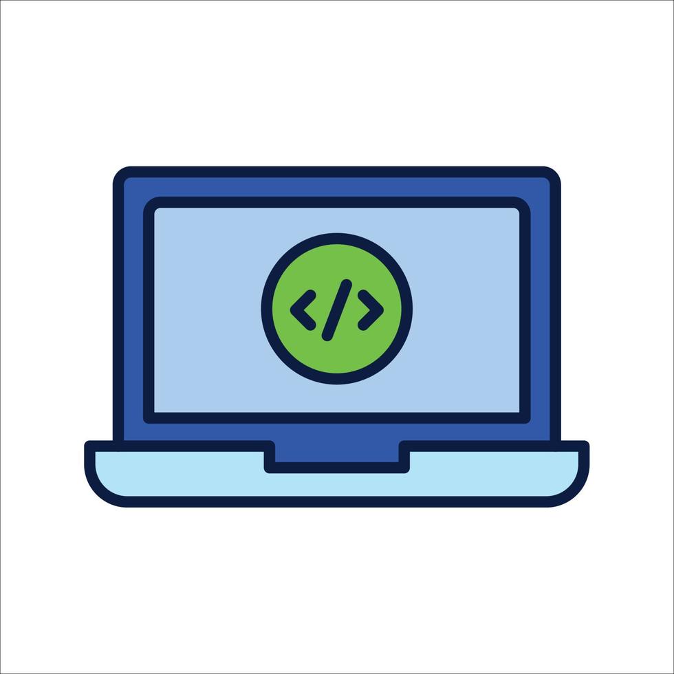 Laptop Illustration Vector