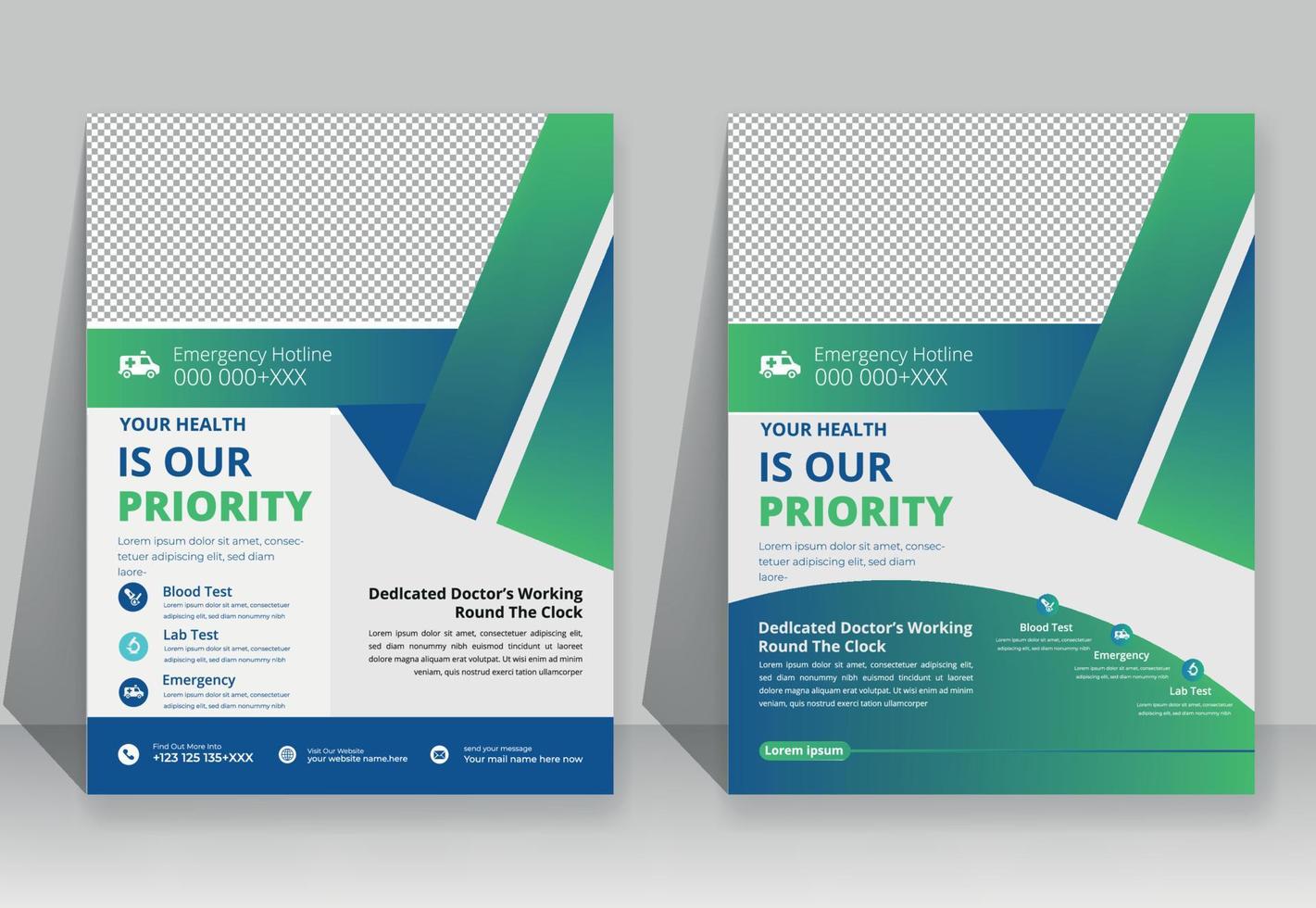 healthcare cover a4 template design and flat icons for a report and medical brochure design, flyer, leaflets decoration for printing and presentation vector. vector