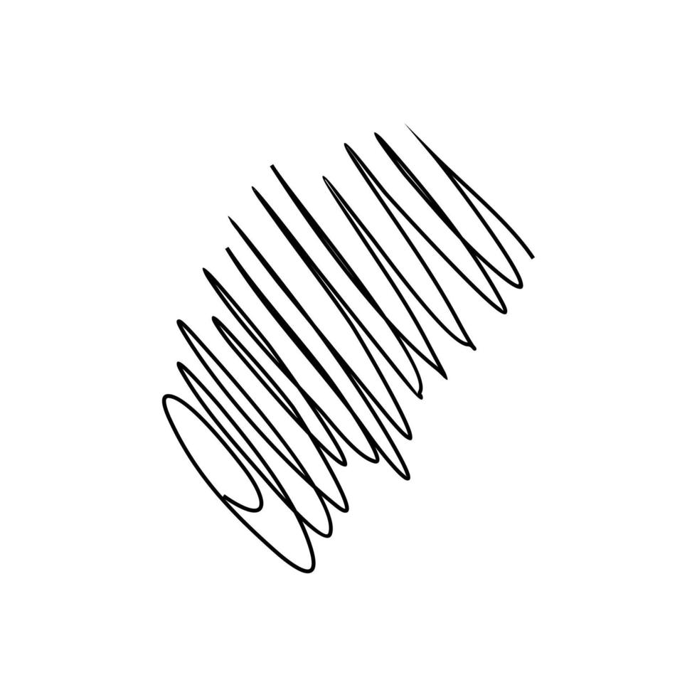 Abstract pencil sketch vector