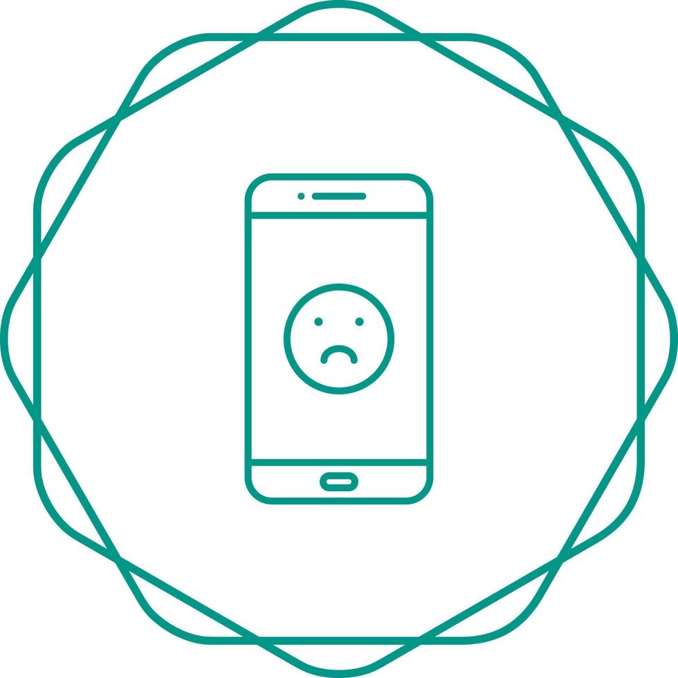 Sad Face Vector Icon