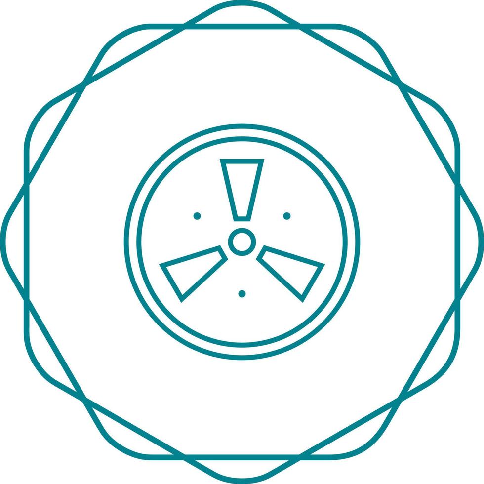 Radiation Vector Icon