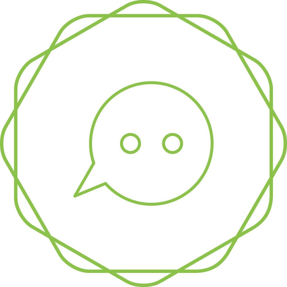 Message Bubbles Vector Icon