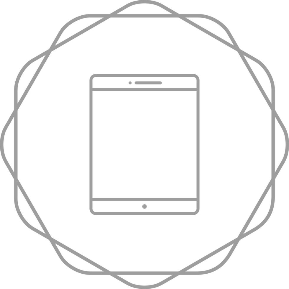 icono de vector de tableta