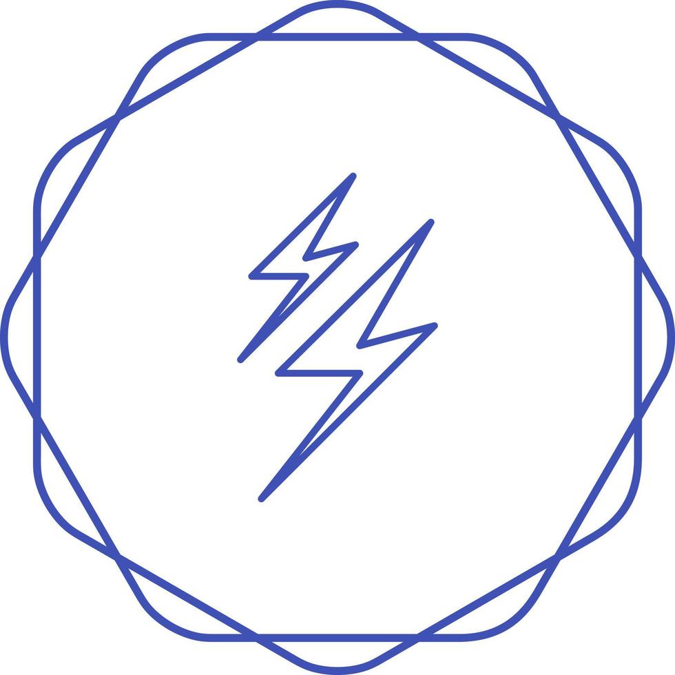 Lightning Vector Icon