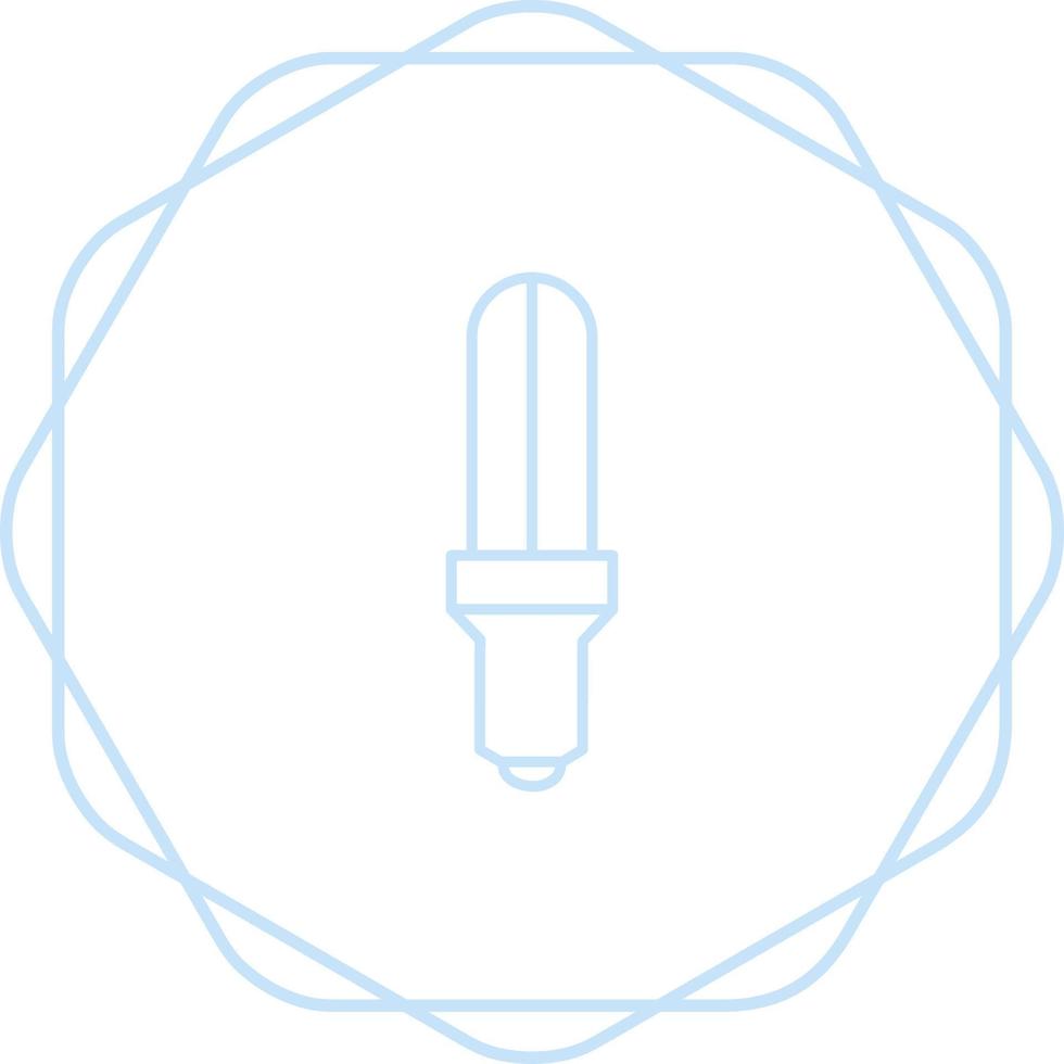 Energy Saver Bulb Vector Icon