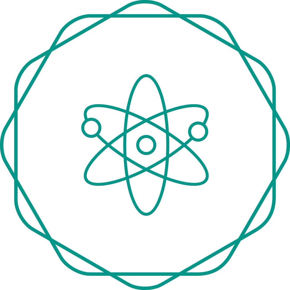 Atomic Structure Vector Icon