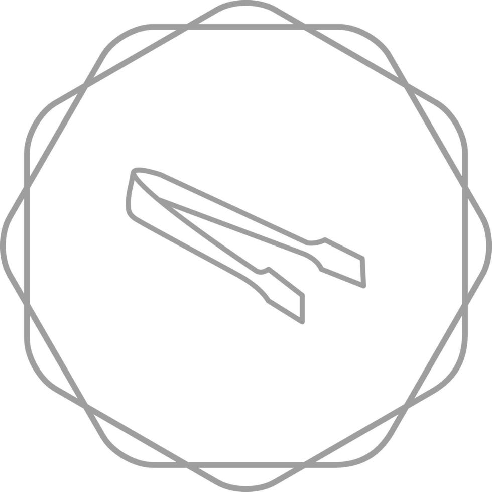Tongs Vector Icon