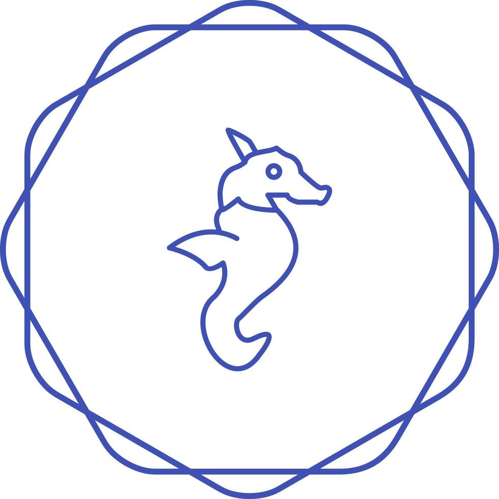 Seahorse Vector Icon