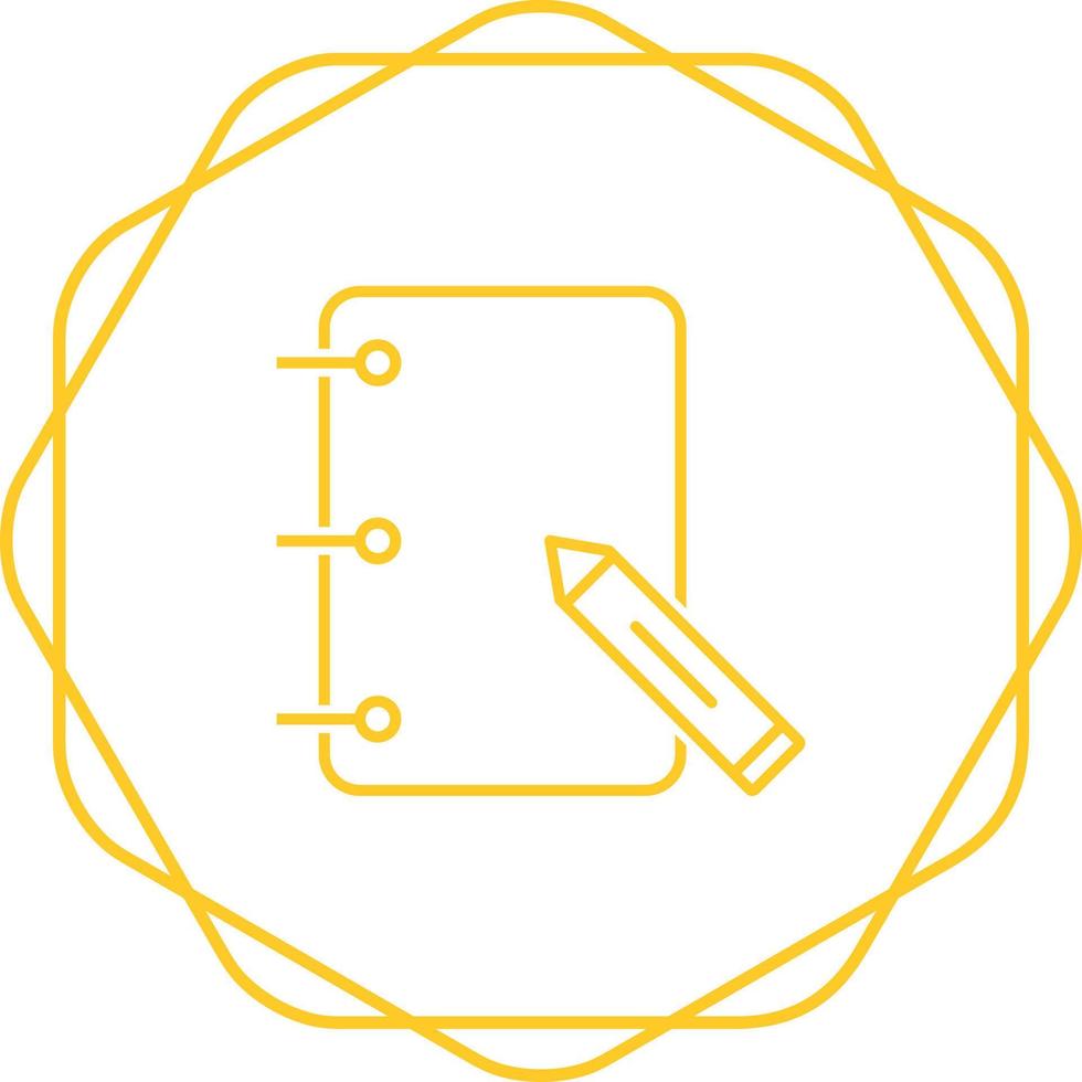 Paper and Pencils Vector Icon
