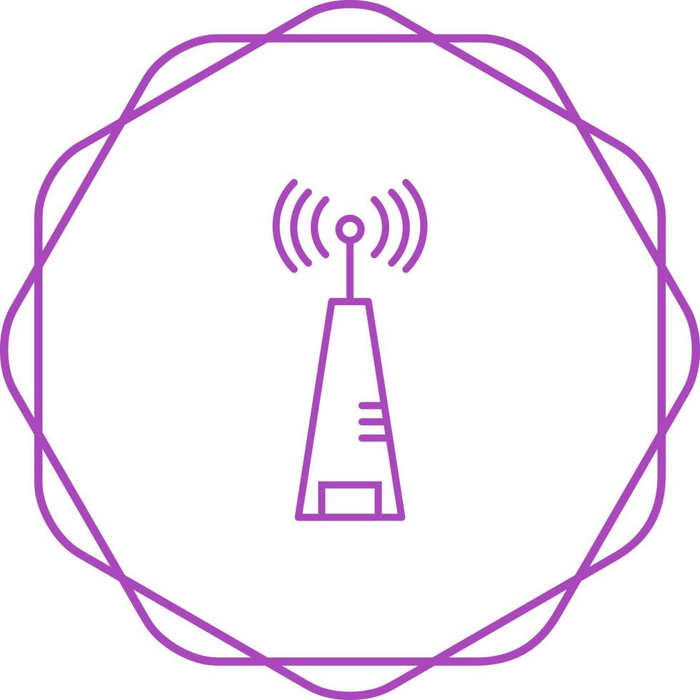 Signals Tower Vector Icon