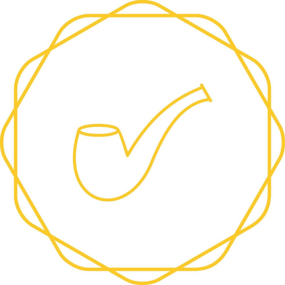 Smoking Pipe Vector Icon