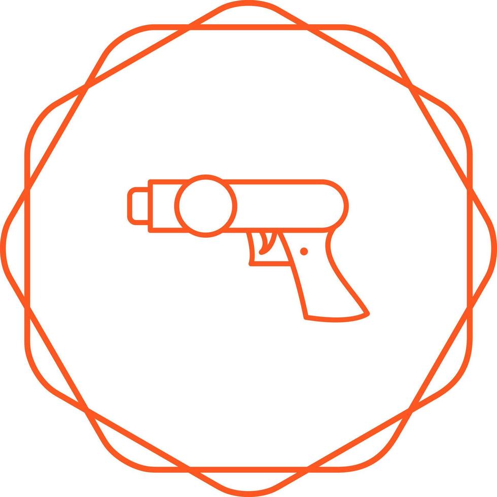 icono de vector de arma espacial