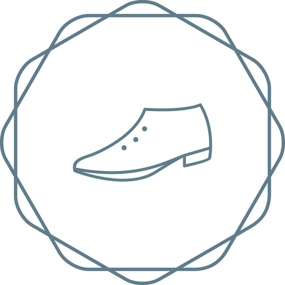 Formal Shoes Vector Icon