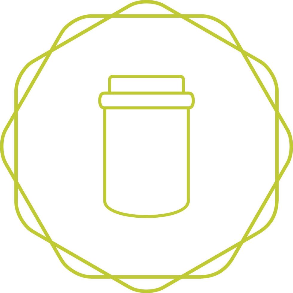 Jam Bottle Vector Icon