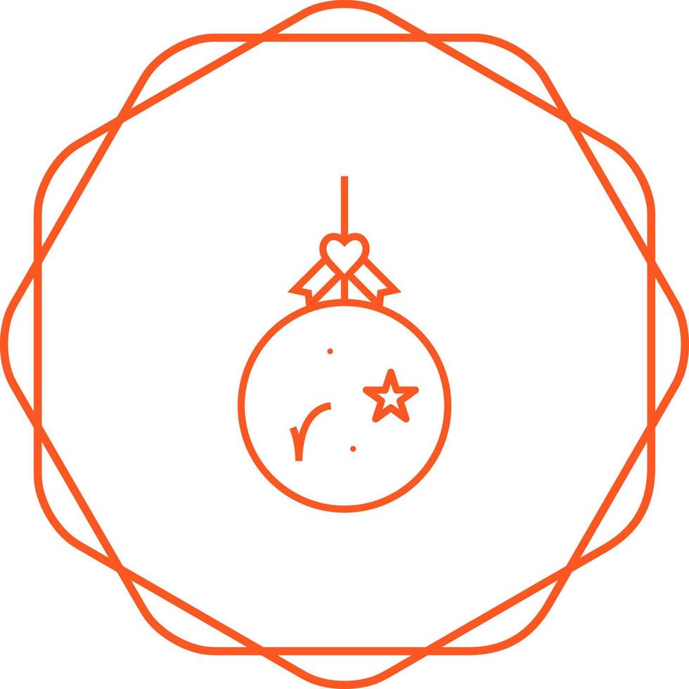 Christmas Ball Vector Icon