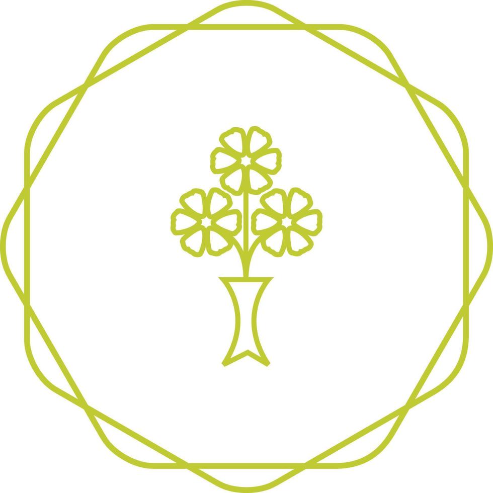 Flower Bunch Vector Icon