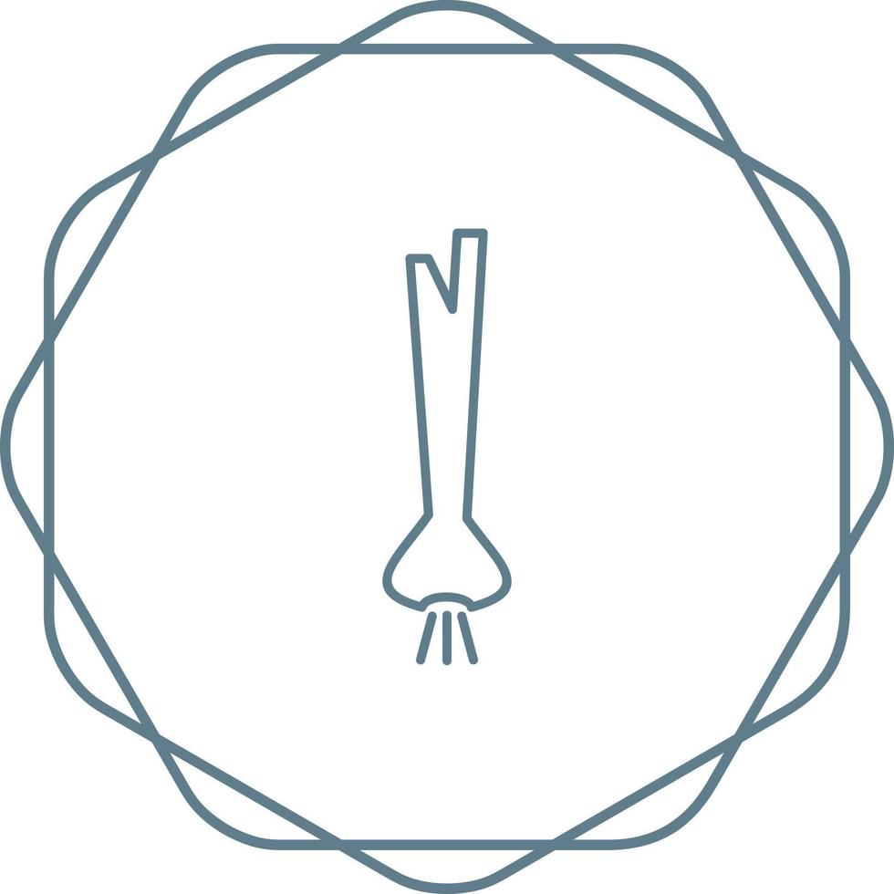 Spring Onion Vector Icon