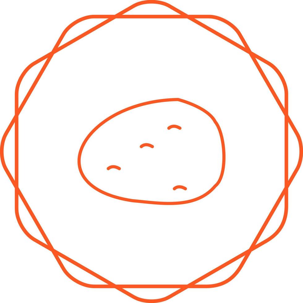 Potato Vector Icon