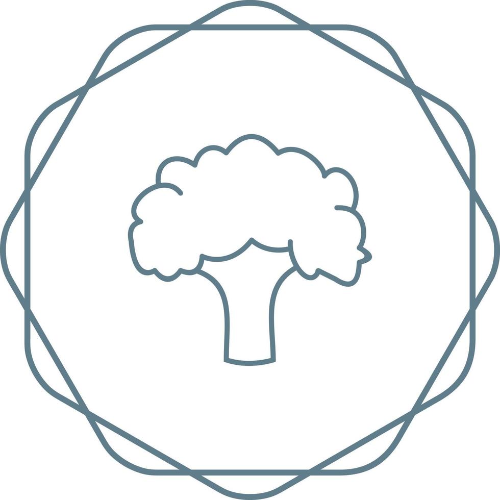 Broccoli Vector Icon