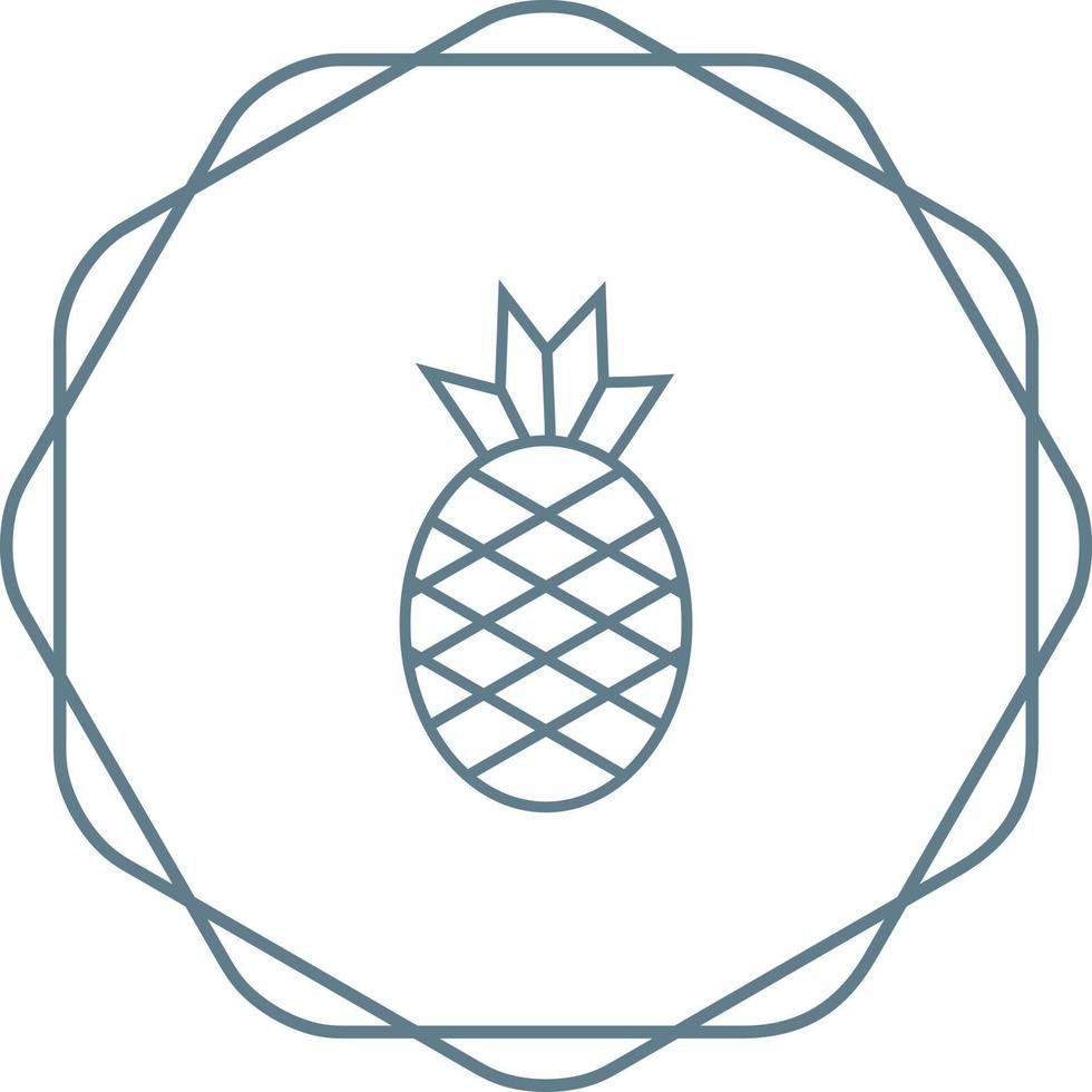 Pineapple Vector Icon